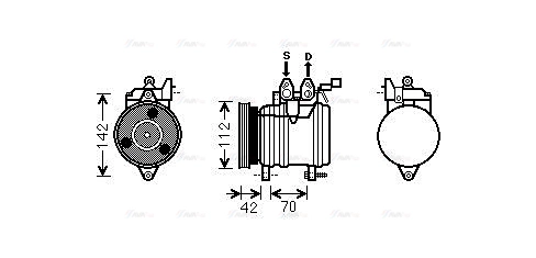 Compressor, air conditioning (HYAK201)