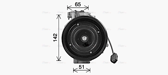 Compressor, air conditioning
