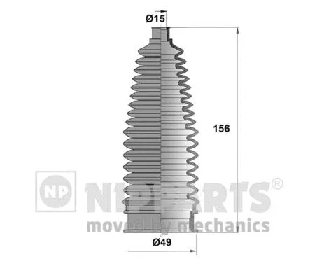 Bellow Kit, steering (N2842046)