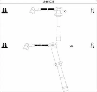 Ignition Cable Kit (J5383036)