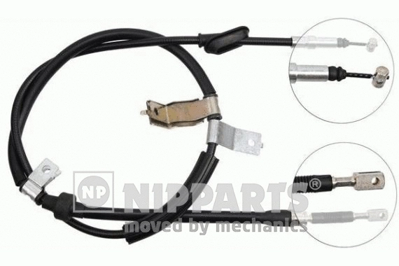 Cable Pull, parking brake (J13908)