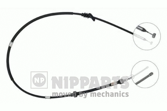 Cable Pull, parking brake (J13988)