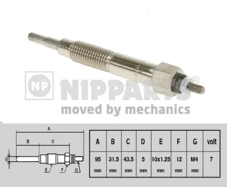 Glow Plug (J5712004)