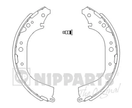 Brake Shoe Set (J3502039)