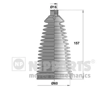 Bellow Kit, steering (N2842045)
