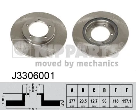 Brake Disc (J3306001)