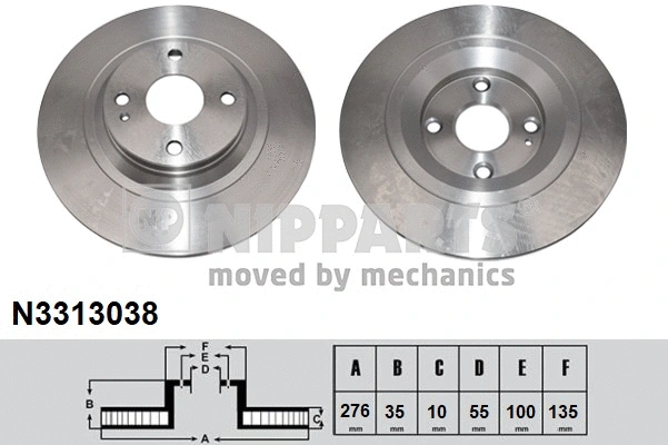 Brake Disc (N3313038)