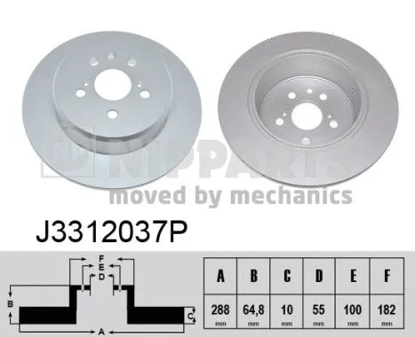 Brake Disc (J3312037P)