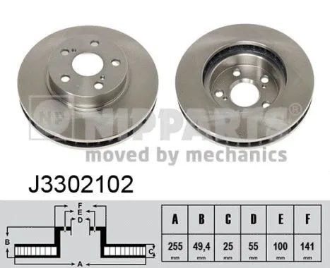 Brake Disc (J3302102)