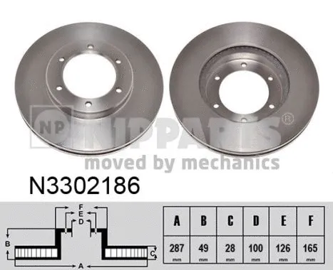 Brake Disc (N3302186)