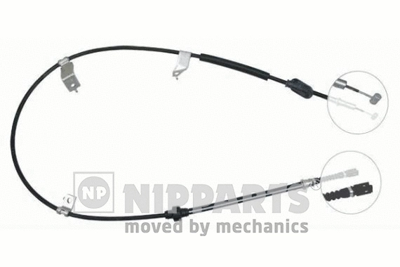 Cable Pull, parking brake (J13877)