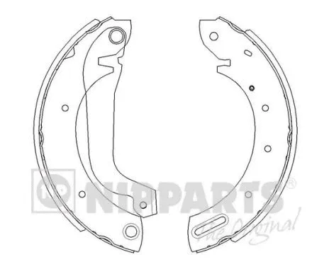 Brake Shoe Set (J3501044)