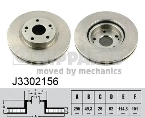 Brake Disc (J3302156)