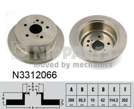 Brake Disc (N3312066)