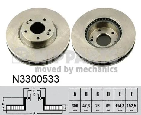 Brake Disc (N3300533)