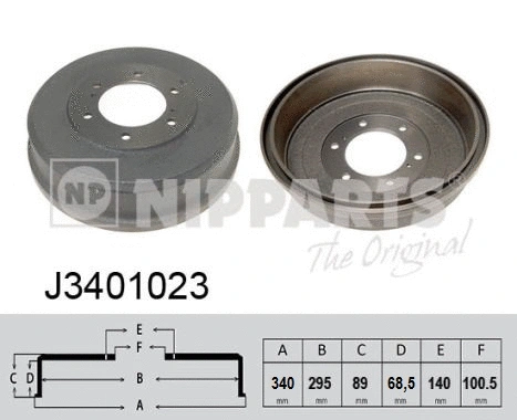 Brake Drum (J3401023)