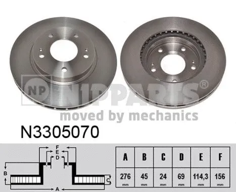 Brake Disc (N3305070)