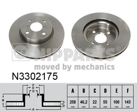 Brake Disc (N3302175)