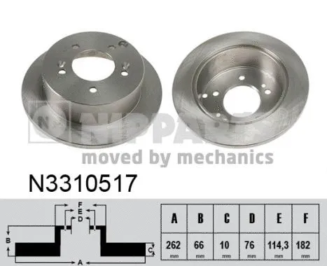 Brake Disc (N3310517)