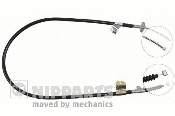 Cable Pull, parking brake (J11547)