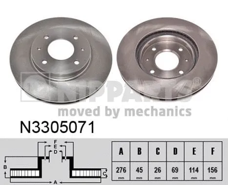 Brake Disc (N3305071)