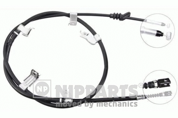 Cable Pull, parking brake (J10867)