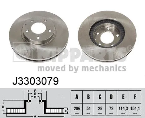 Brake Disc (J3303079)
