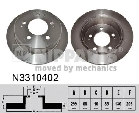 Brake Disc (N3310402)