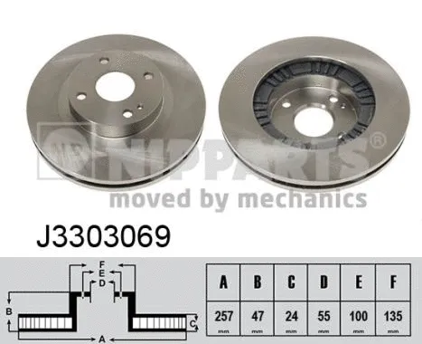 Brake Disc (J3303069)