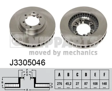 Brake Disc (J3305046)