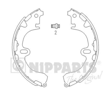 Brake Shoe Set (J3502034)
