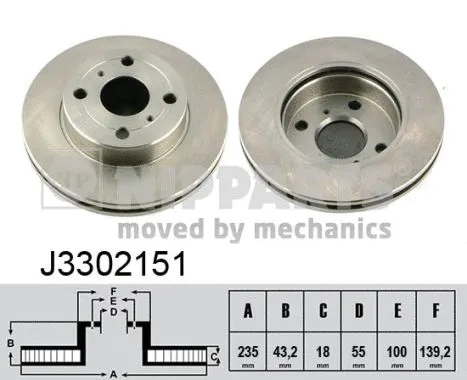 Brake Disc (J3302151)