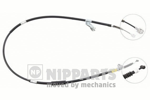 Cable Pull, parking brake (J18878)