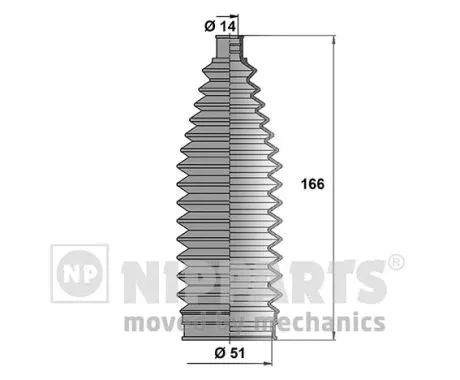 Bellow Kit, steering (N2845012)