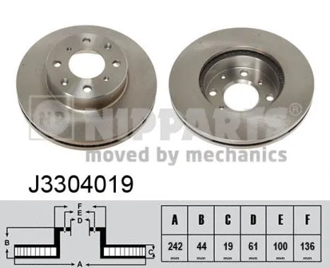 Brake Disc (J3304019)