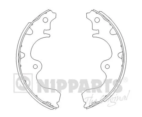 Brake Shoe Set (J3502047)