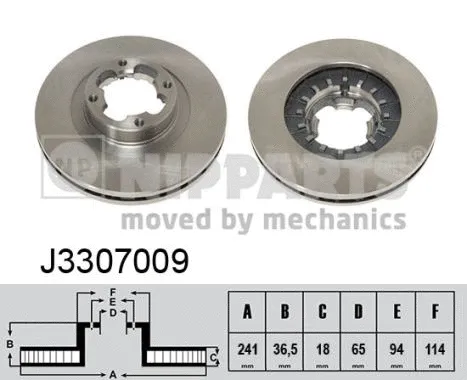 Brake Disc (J3307009)