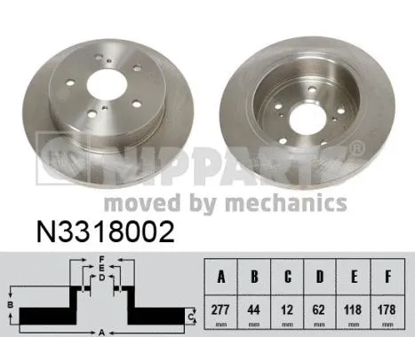 Brake Disc (N3318002)