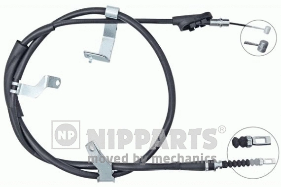 Cable Pull, parking brake (J17338)