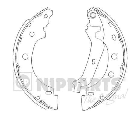 Brake Shoe Set (J3501056)