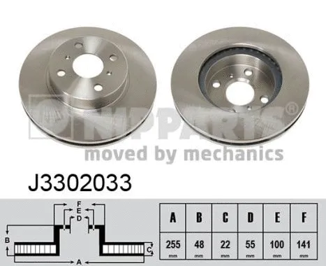 Brake Disc (J3302033)