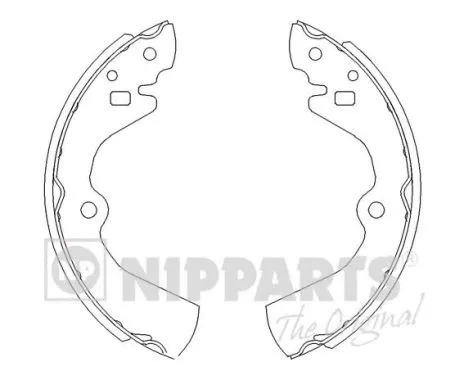 Brake Shoe Set (J3501034)