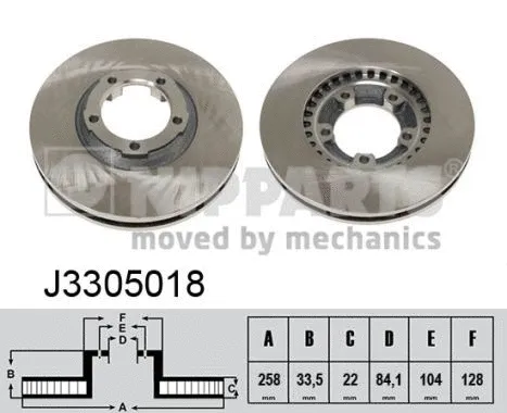 Brake Disc (J3305018)
