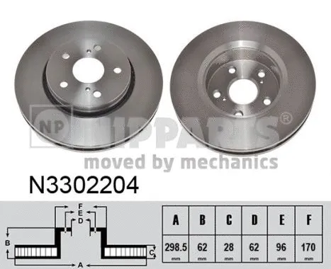Brake Disc (N3302204)