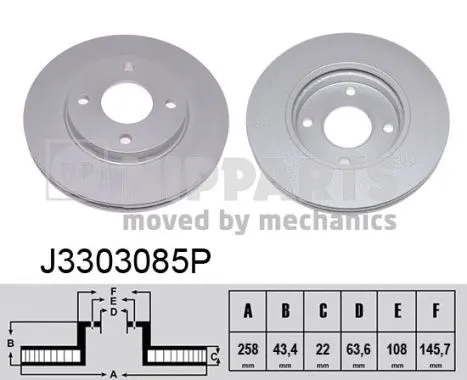 Brake Disc (J3303085P)