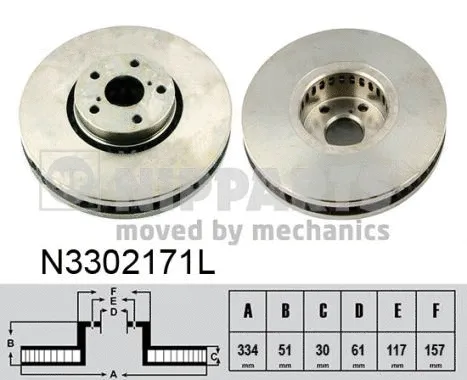 Brake Disc (N3302171L)