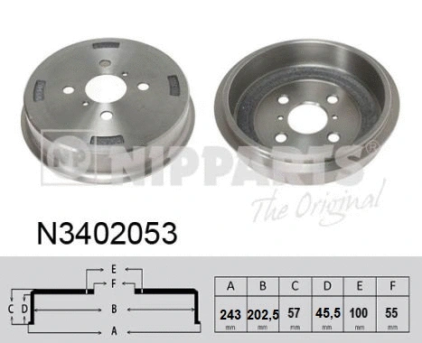 Brake Drum (N3402053)