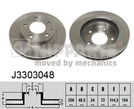 Brake Disc (J3303048)