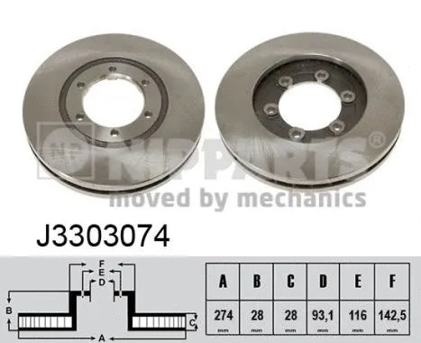 Brake Disc (J3303074)