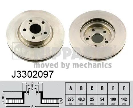 Brake Disc (J3302097)